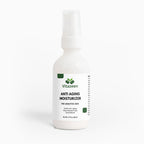 Vitazeen anti-aging moisturizer bottle on a white background
